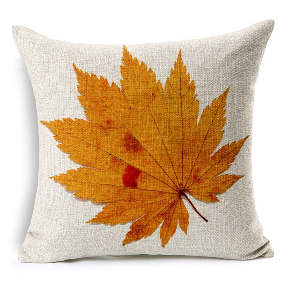 Fall Outdoor Throw Pillow Covers 22x22 Set of 4, Thanksgiving