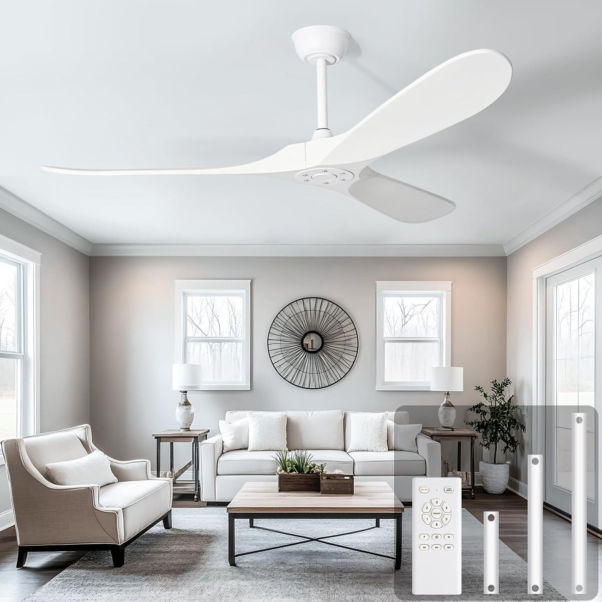 White Ceiling Fans