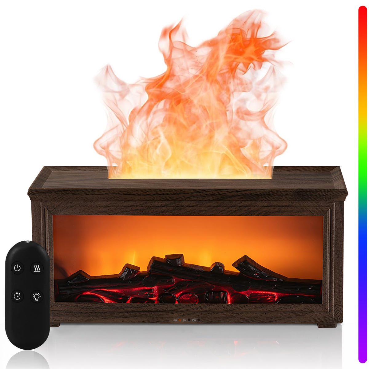 Fireplace Diffuser, Fireplace Flame Essential Oil Diffuser Humidifier