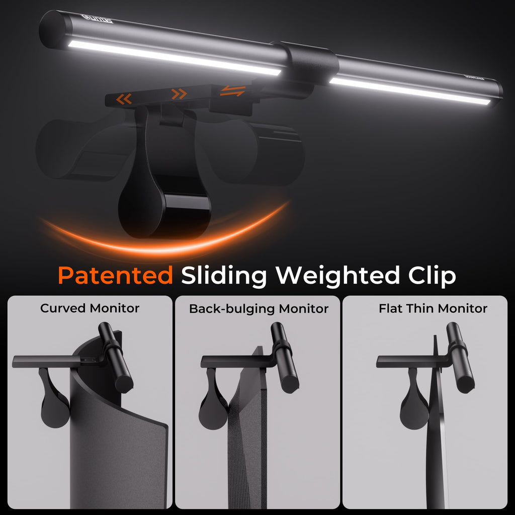 Monitor Light Bar with Remote, Eye-Care No Glare Computer Light Bar