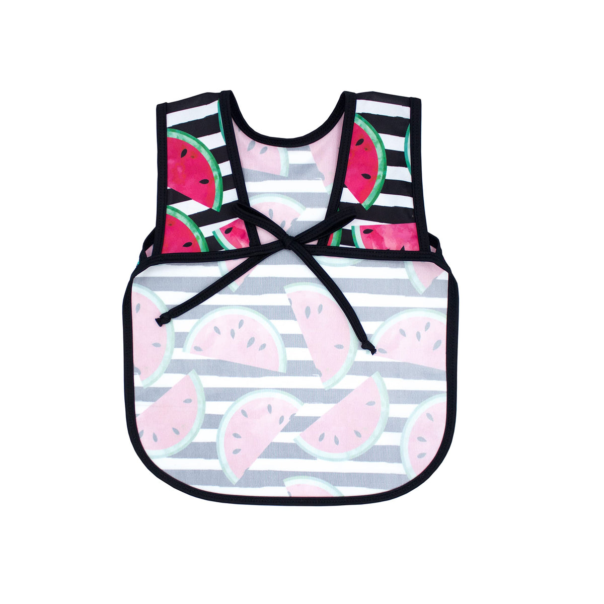 Watermelon Stripes Cooking Crafting Bib Smock Preschool 3-5