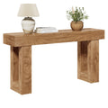 63 Inches Long Console Table, Sofa Table Behind Couch, Wooden Entry Table Foyer Hallway Tables, Farmhouse Console