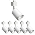 10W LED White Track Lighting Heads, H Type Track Lighting Rail Ceiling Spotlight for Accent Task Wall Art Exhibition