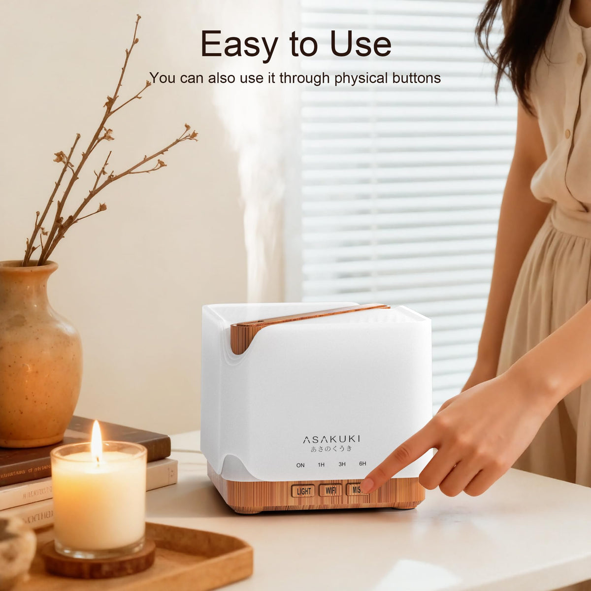 Essential Oil Diffuser Smart WiFi Humidifier 700 ml