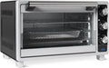 6-Slice 23-QT Toaster Oven with Built-In Air Fryer, 7-In-1 Cooking Options, 60-Min Timer & Adjustable Temperature