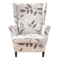 Stretch Wing Chair Slipcovers 2 Piece Wingback Chair Covers, A13
