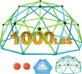 10FT Climbing Dome, Outdoor Jungle Gym for Kids with Climbing Grip - Geometric Dome Climber Outdoor Playset and Easy