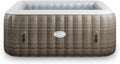 Pacific Inflatable Hot Tub | Square Outdoor Spa | Integrated Eco Heater | 110-130 AquaBubbleTM Massage System