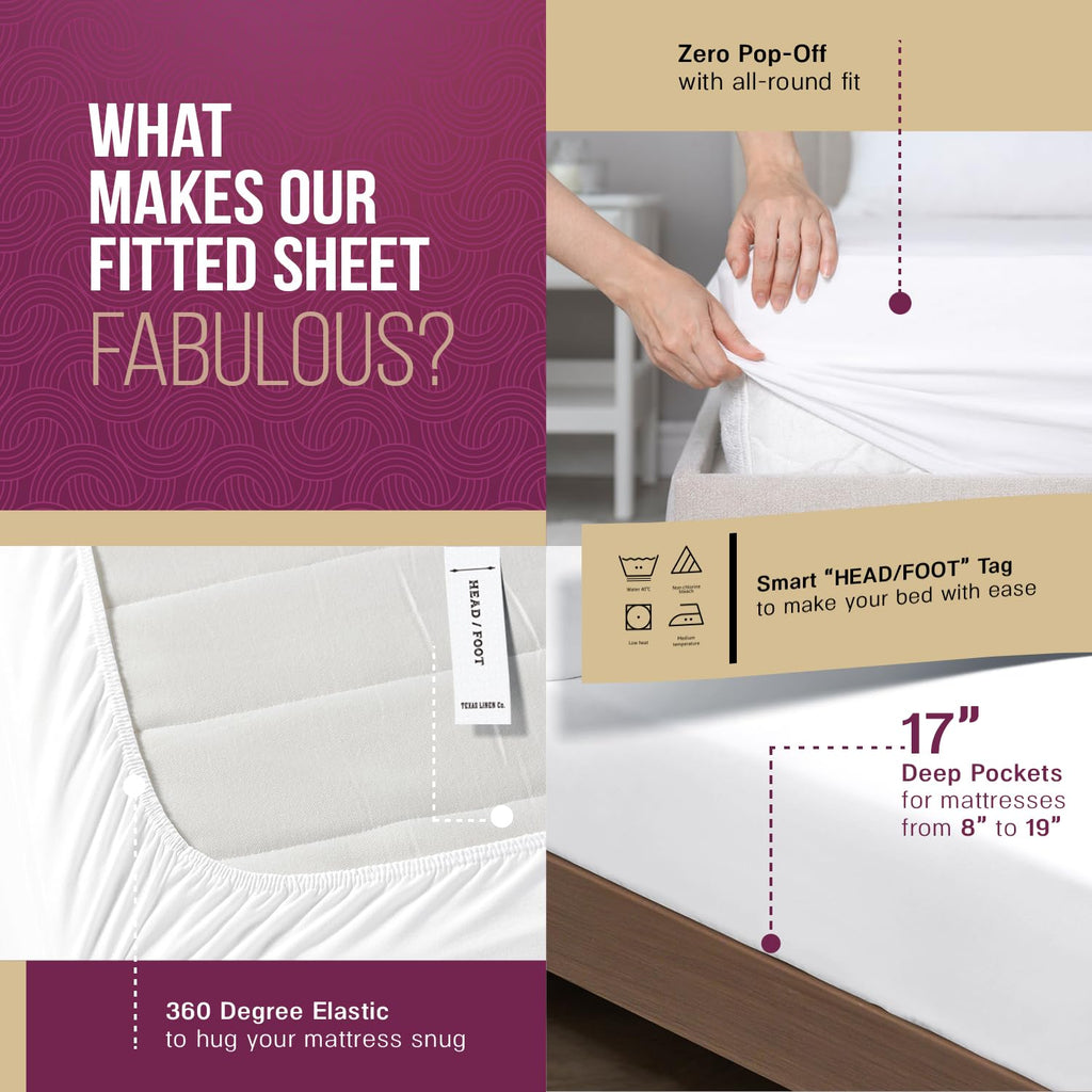 1200 Series Egyptian Cotton Sheets Silver Stripe