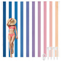Beach Blanket Waterproof Sandproof, Extra Large Beach Mat