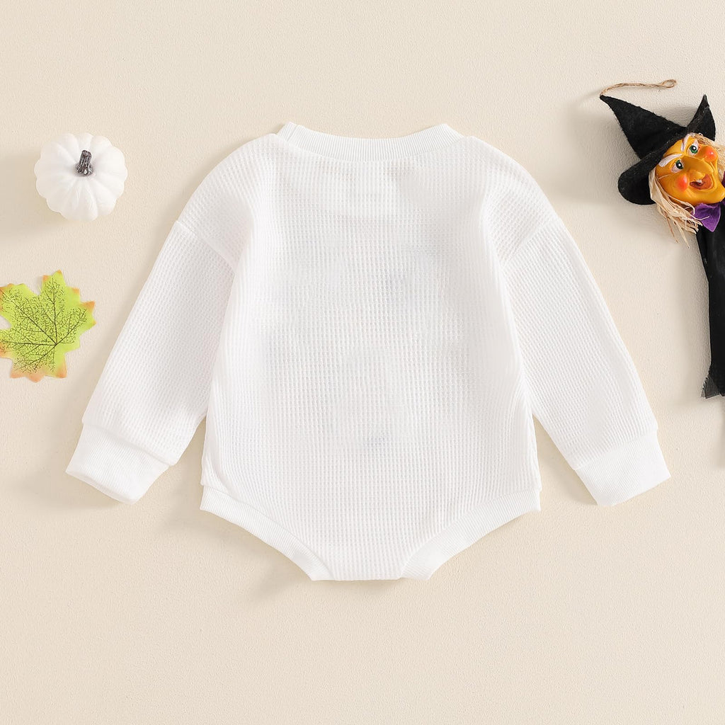Newborn Baby Boy Girl Fall Winter Clothes Long Sleeve Bubble Sweatshirt Romper Cute Infant One Piece Outfit