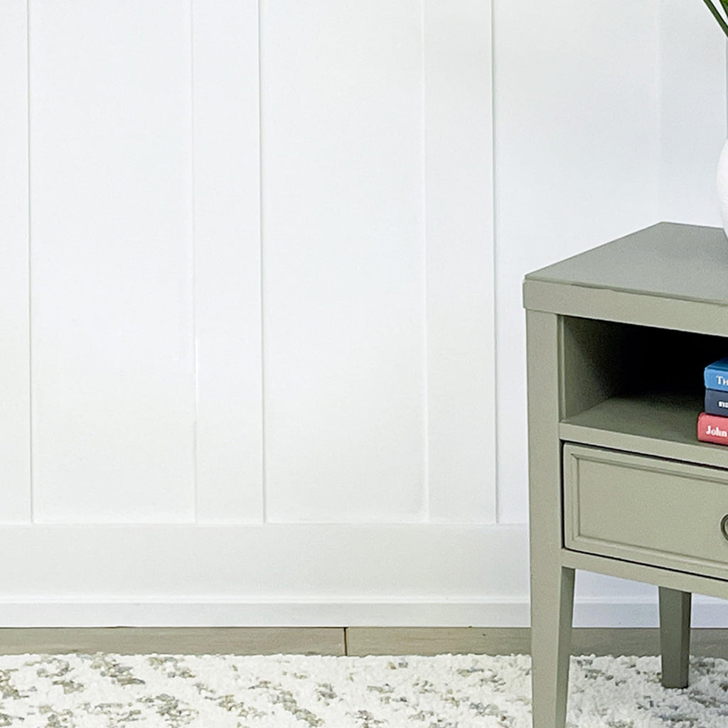 Baseboard Shoe Moulding, Modern Craftsman Style, Primed or Raw Wood, 6' Piece, (Primed Poplar)