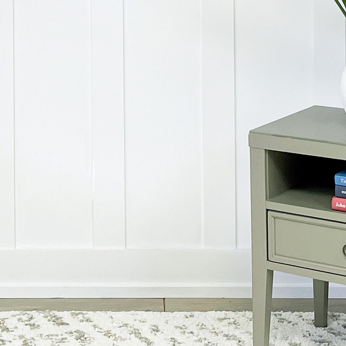 Baseboard Shoe Moulding, Modern Craftsman Style, Primed or Raw Wood, 6' Piece, (Primed Poplar)