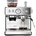 20 Bar Espresso Machine with Grinder & Milk Frother-Pro