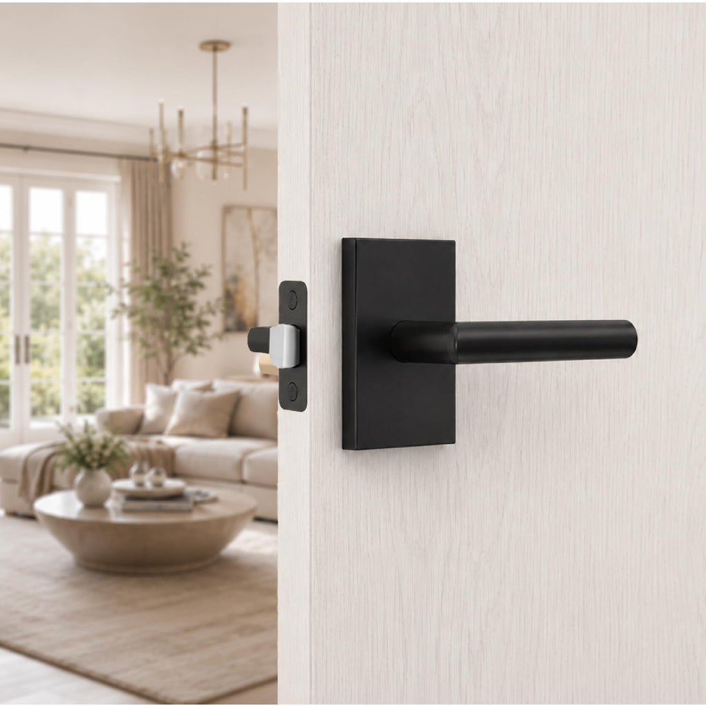 Ronn Door Handle (1 Pack), Interior Door Handle, Matte Black