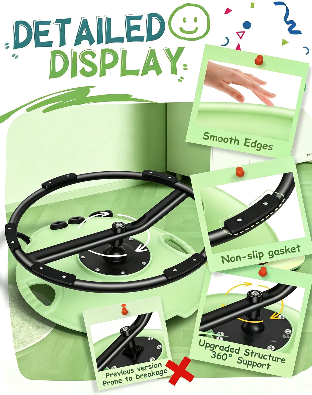 Spinning Chair for Autistic Kids, Autism Sensory Toy Gifts