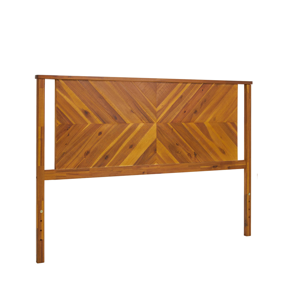 Vivian Headboard Only, Acacia, Scandinavian, Rustic Golden Brown