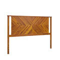 Vivian Headboard Only, Acacia, Scandinavian, Rustic Golden Brown