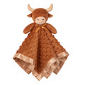 Loveys for Babies Highland Cow Security Blanket Baby Girl and Boy Gifts Newborn Soft Lovie for Infant and Toddler