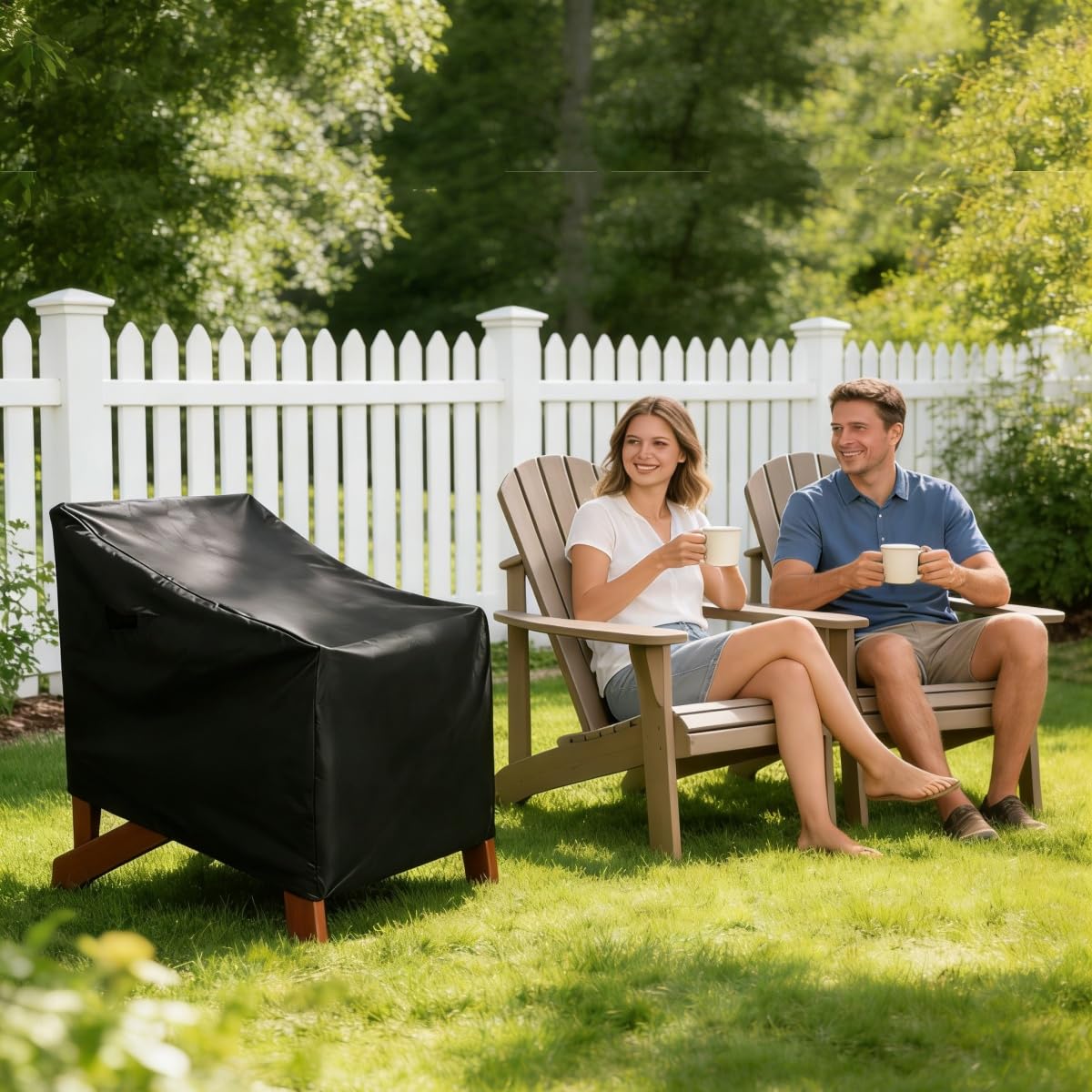 Patio Outdoor Chair Covers Waterproof 600D Heavy Duty