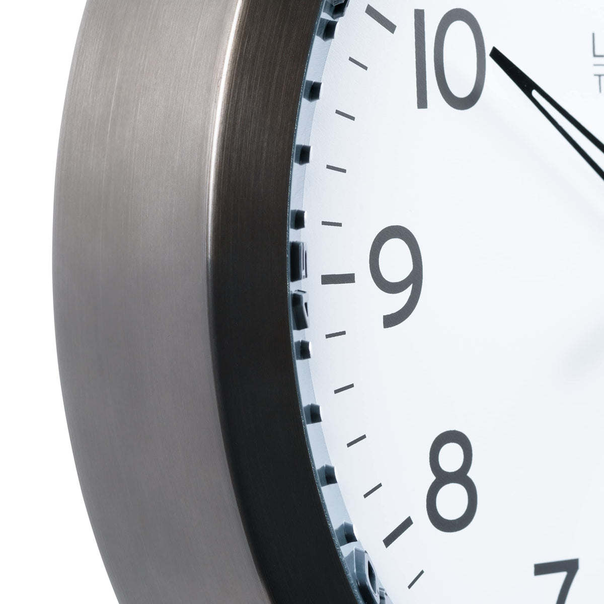 Inspired Nelson Style Atomic Wall Clock, Metal, 10" (404-54667)