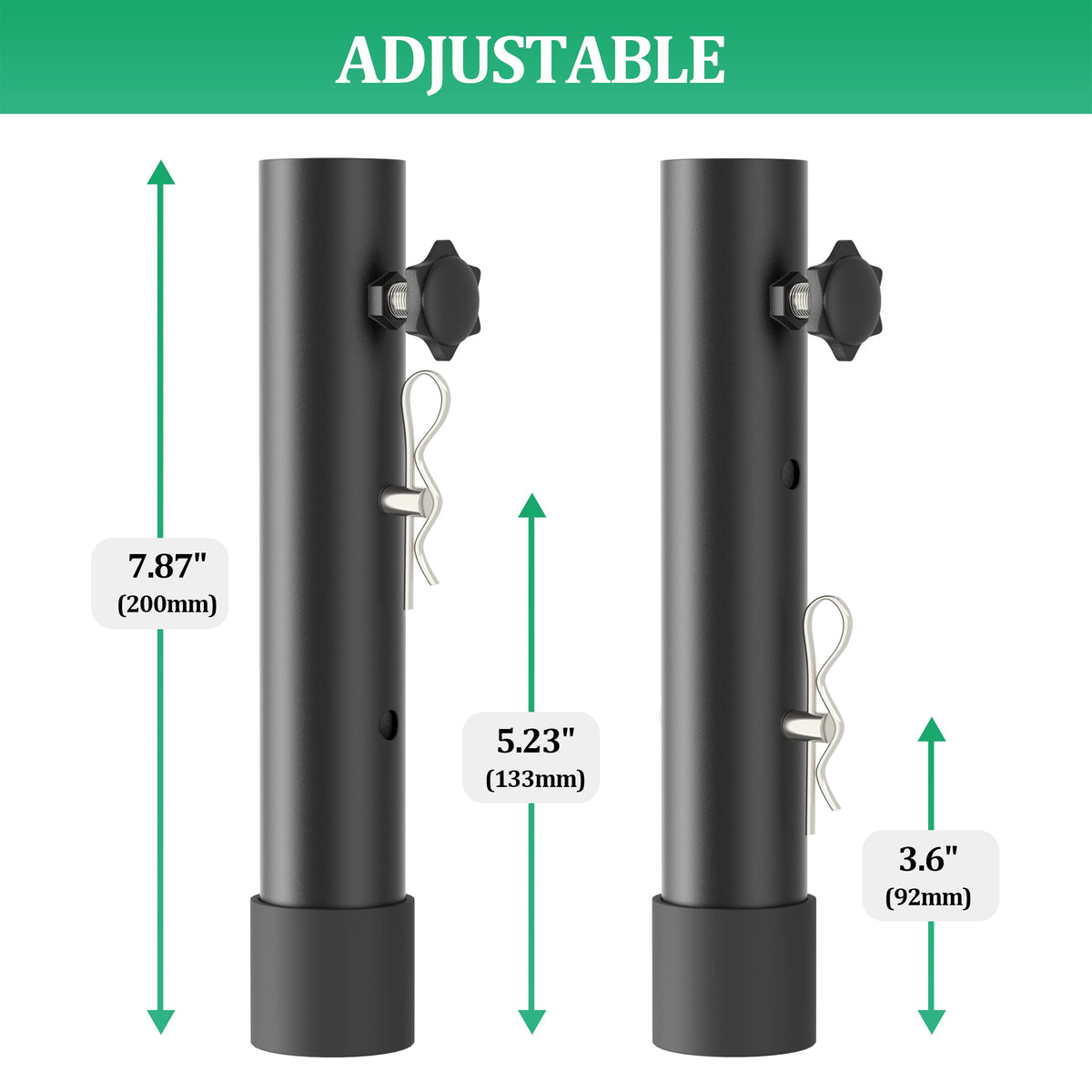 Folding Table Risers for Straight/Bent Leg