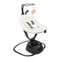 Swoon Evolution Connect, App-Controlled Smart Baby Swing, Curly White
