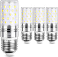 LED 12W Corn Bulbs, 100W Incandescent Bulbs Equivalent, 6000K Cool White, Non-Dimmable, 1200Lm, E26 Edison Screw