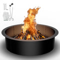 36 Inch Fire Pit Ring Insert for Garden Patio Backyard