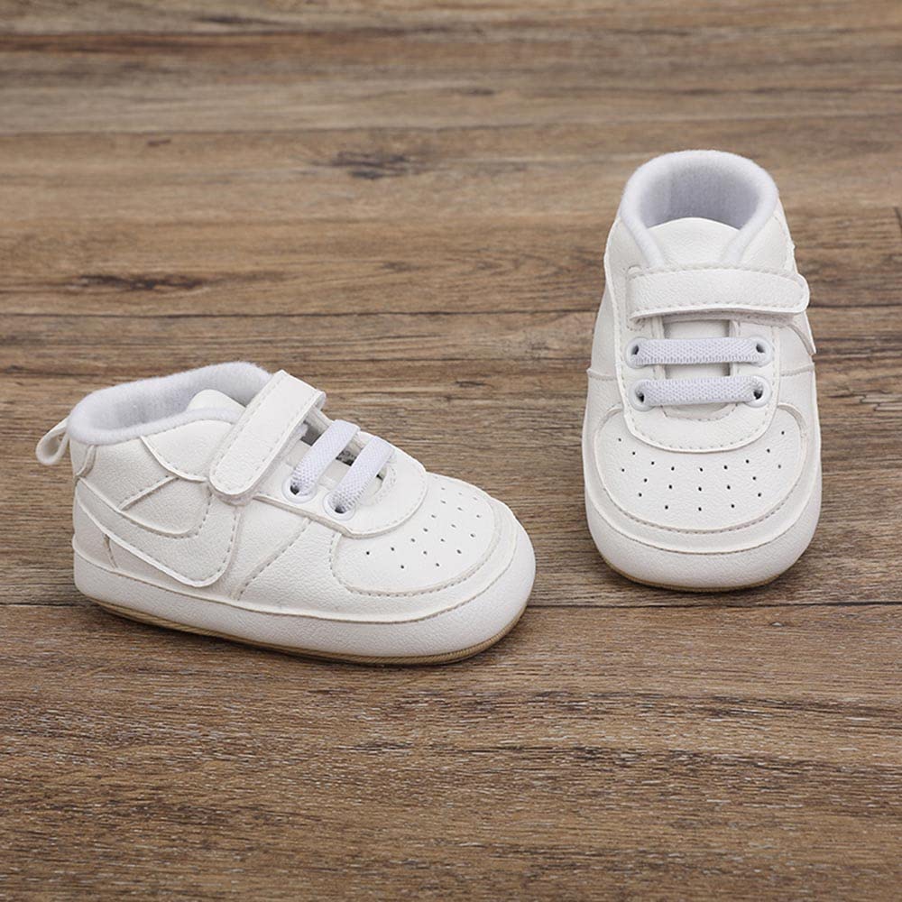 Unsex Baby Shoes Boys Girls Infant Sneakers Non-Slip Soft Rubber Sole Toddler Crib First Walker Lightweight Shoes