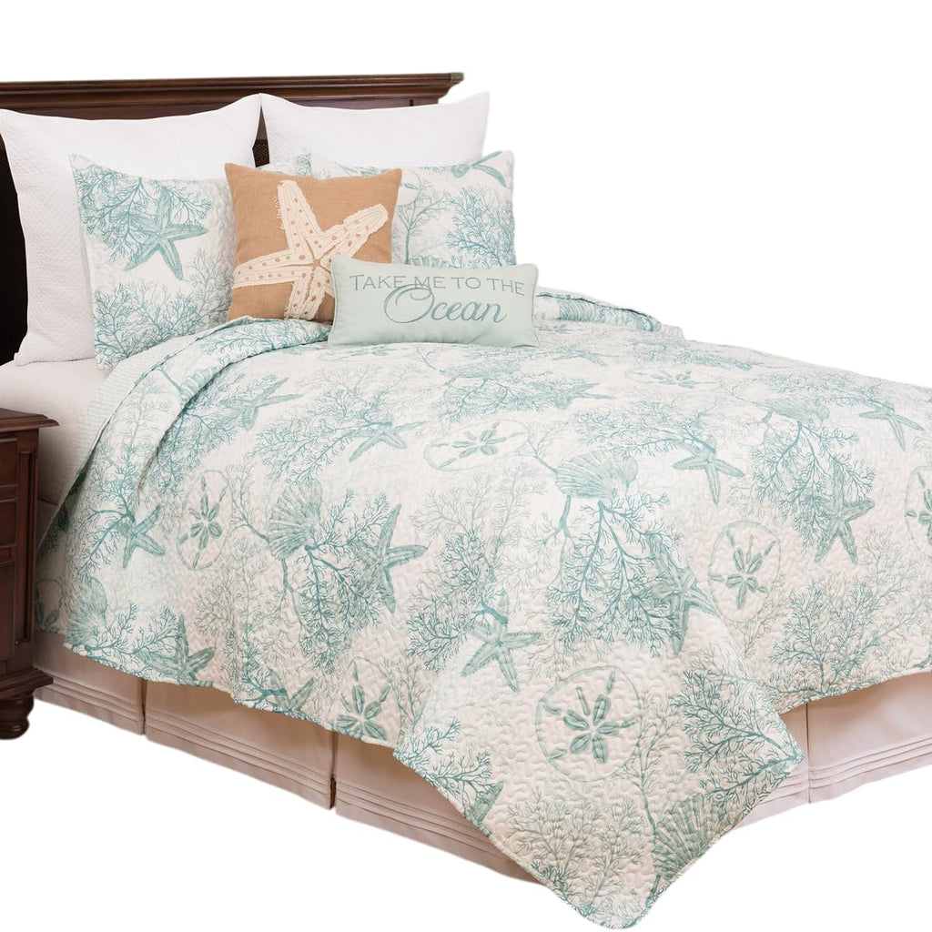 Ocean Treasures 3-Piece Quilt Set
