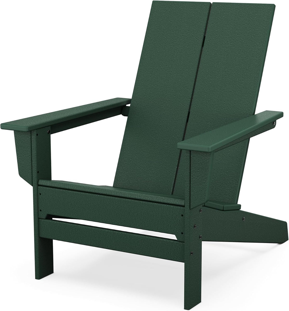 Contemporary Modern Oversized Adirondack Chair in Green