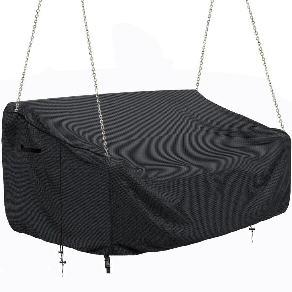 Porch Swing Cover Waterproof Outdoor Hanging Swing Cover Tear resistant All WeatherProof Patio Furniture Covers