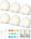 LED Puck Lights, Rechargeable Under Cabinet Lights