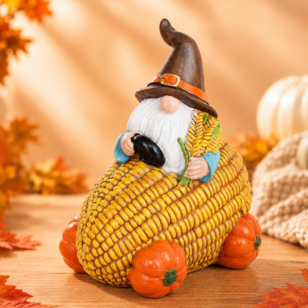 Fall Figurine, Thanksgiving Harvest Table Decor