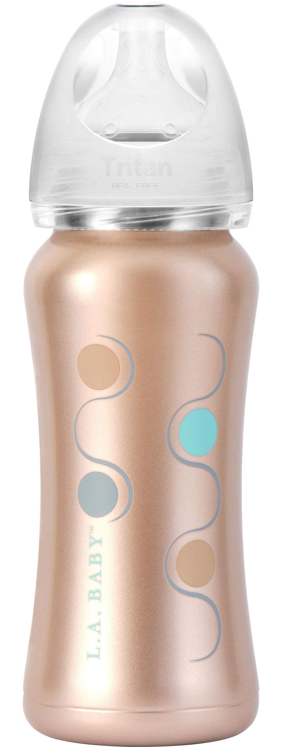 Stainless Steel Baby Bottle 9oz Insulated Baby Bottle | Insulate Milk for 10+ Hours | Non-Toxic Food-Grade Stainless