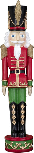 Christmas Nutcracker - Classic Red and Green (37 Inch) - 1