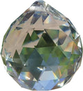 40mm Hanging Crystal Ball Prism Feng Shui Crystal for Positive Energy, Rainbow Maker, 2-Pack (40mm)