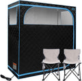 2 Person Infrared Sauna | Full Size Portable Sauna Tent | FAR Infrared Sauna for Home, 1,350watt