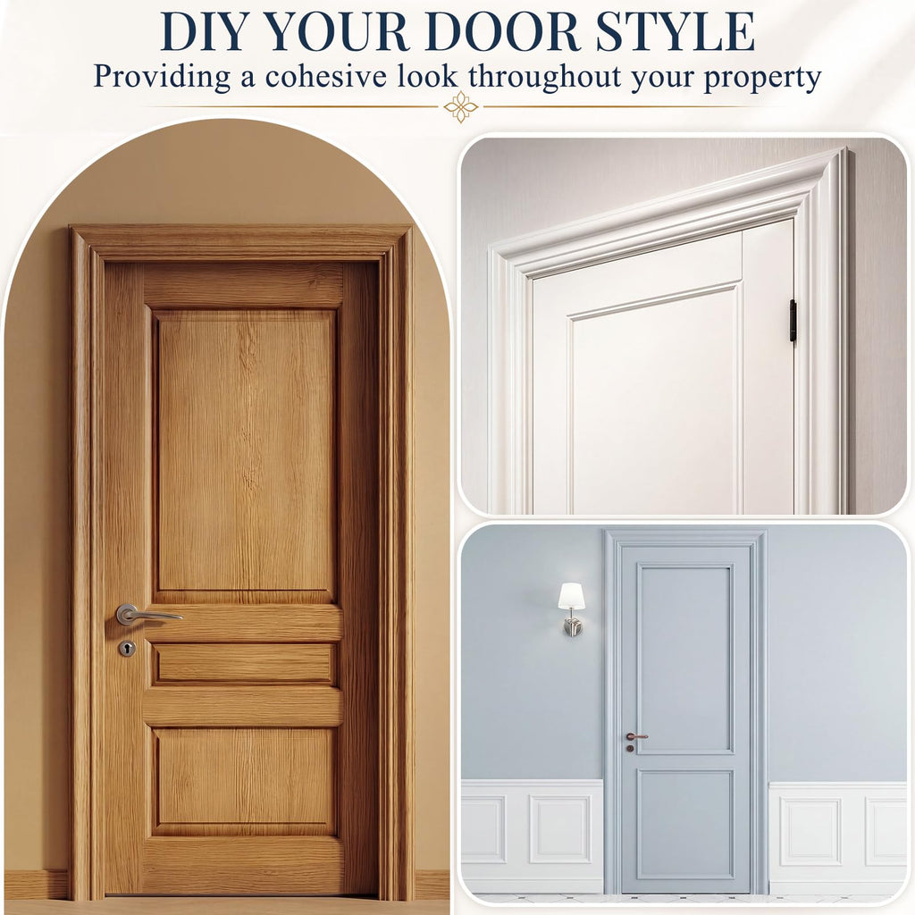 80 x 36 x 2-9/25 in Polyester Door Trim Molding Kit