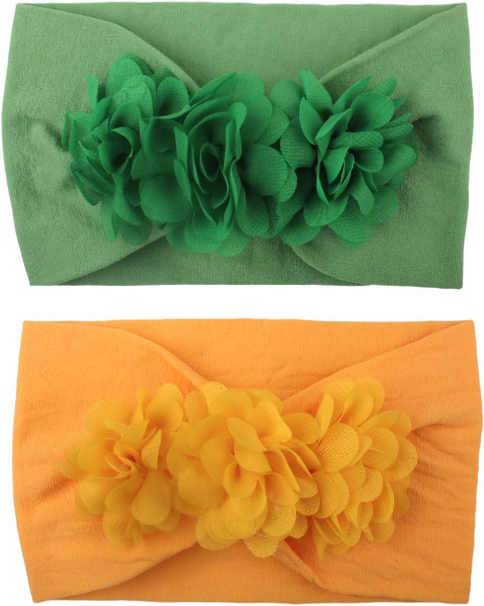 Stretchy Knot Nylon Baby Headbands For Newborn Baby Girls Infant Toddlers Kids Bows Child Hair Accessories