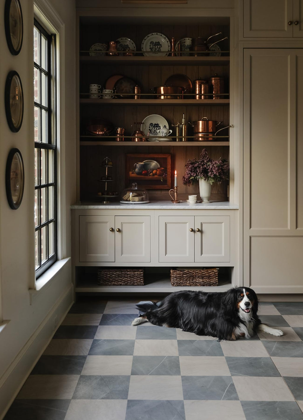 X Chris Loves Julia Bonneville Slate Peel and Stick Floor Tiles, FP6523