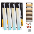 Of Under Cabinet Lighting Hardwired, 12IN 10W 666LM, Dimmable Led Light /Bar/Closet, CRI>92, R9>90, 5 Color