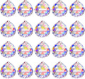 Crystal Sun Catcher Suncatcher Prism Ball AB-Coated - 20 Pack, 1.18"/30mm, Rainbow Pendant Maker, Crystal Beads