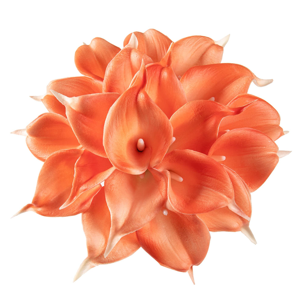 20Pcs Artificial Calla Lily Flower Real Touch Latex