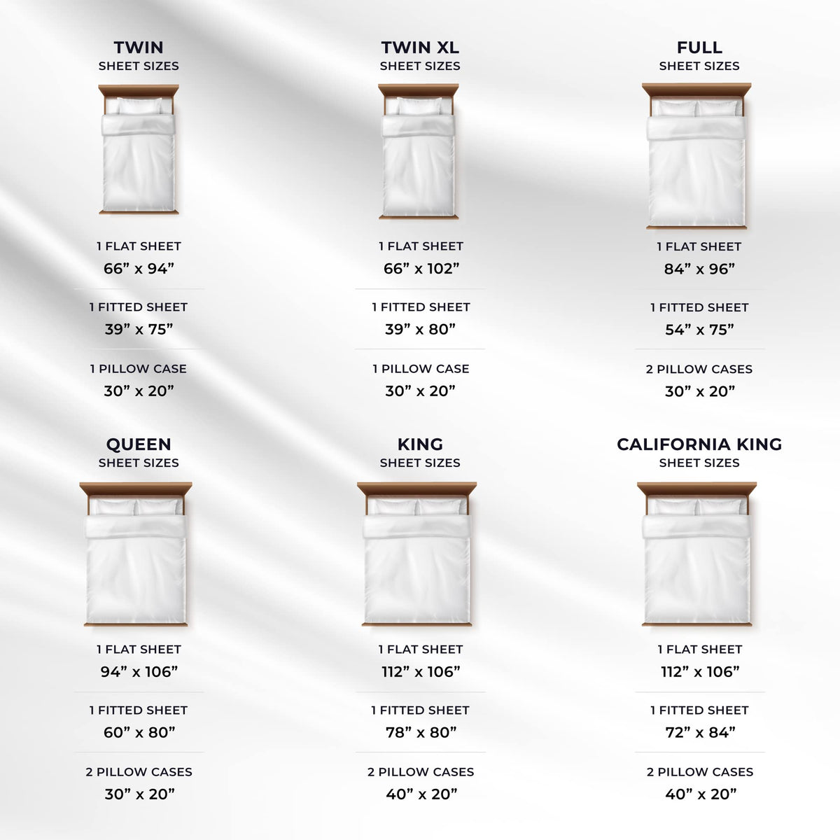 Twin XL Cotton Percale Deep Pocket Sheet Set, Ivory