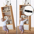 Furniture Anchors(2 Sets)for Baby Proofing Removable Anti Tip Furniture Anchors Adjustable Furniture Wall Anchor