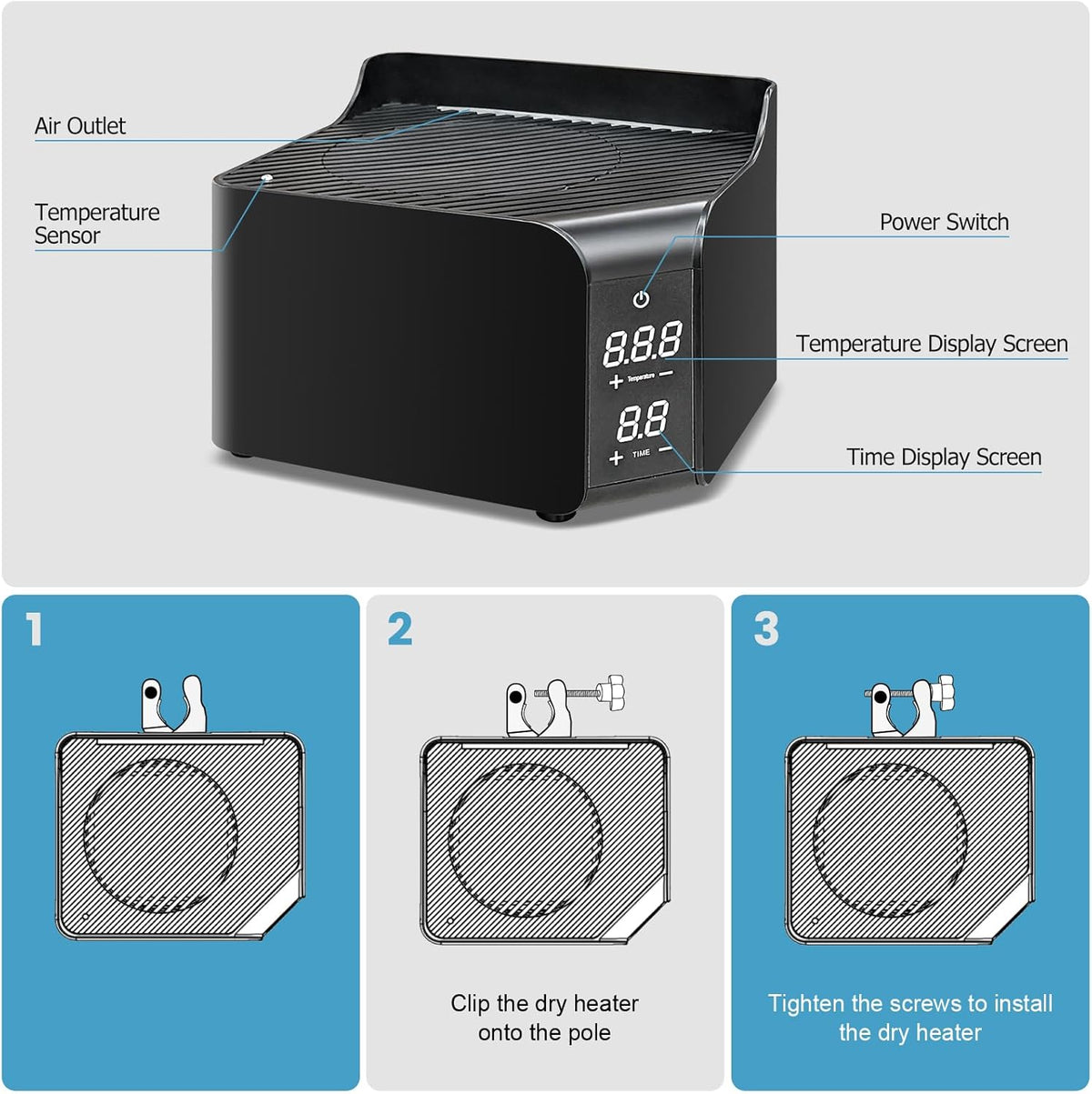 Smartamk Upgrade Portable Hot Air Sauna, 1 or 2 Person Home Sauna, 1500W & 149°F Dry Sauna Box