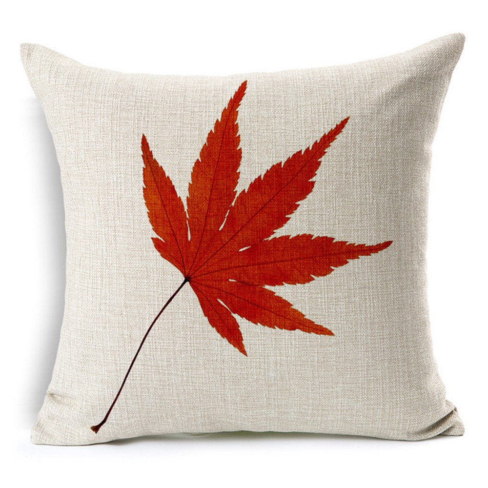 Fall Outdoor Throw Pillow Covers 22x22 Set of 4, Thanksgiving