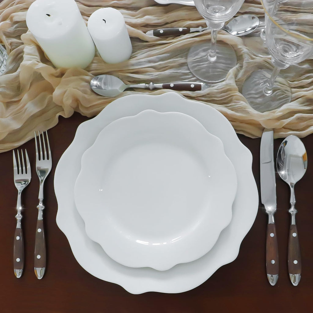 Silverware Set Brown Luxury Vintage Handle 40-Piece Service for 8